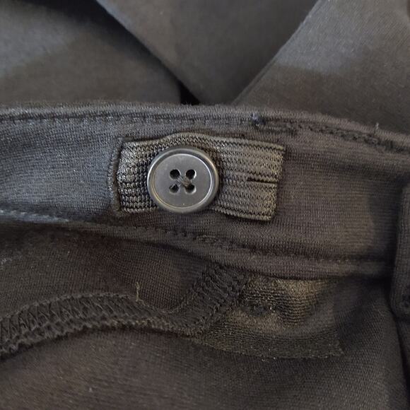 F Gap Girl's Black School Uniform Jersey Ponte Stretch Dress Pants NWT 7 Plus - Picture 6 of 7